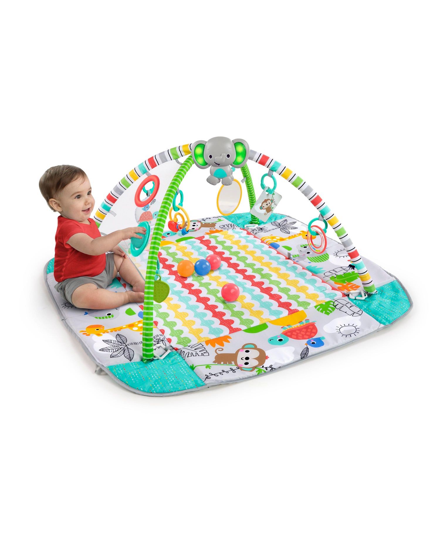 5-in-1 Your Way Ball Play™ Activity Gym Ball Pit - Totally Tropical™