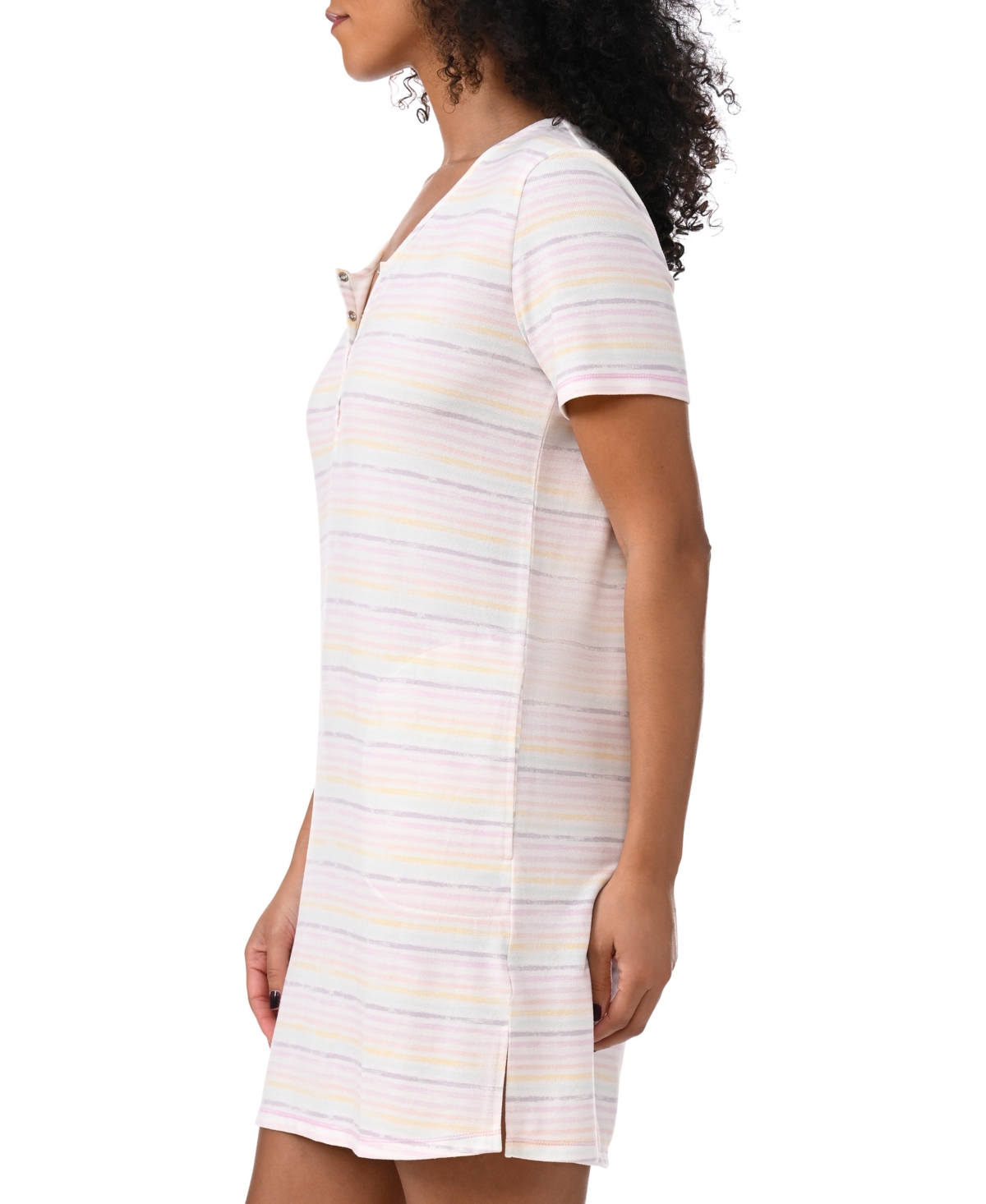 Splendid Women's Printed Short-Sleeve Sleepshirt