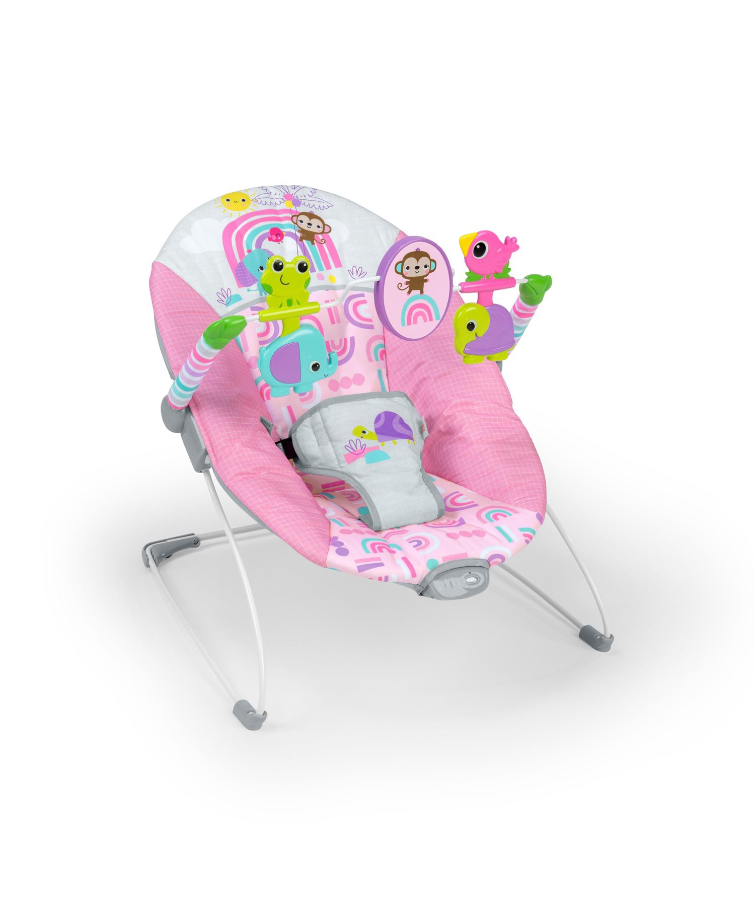 Pink Paradise™ Vibrating Bouncer