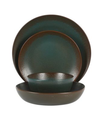 Reactive Glaze 16 Pc. Dinnerware Set, Service for 4