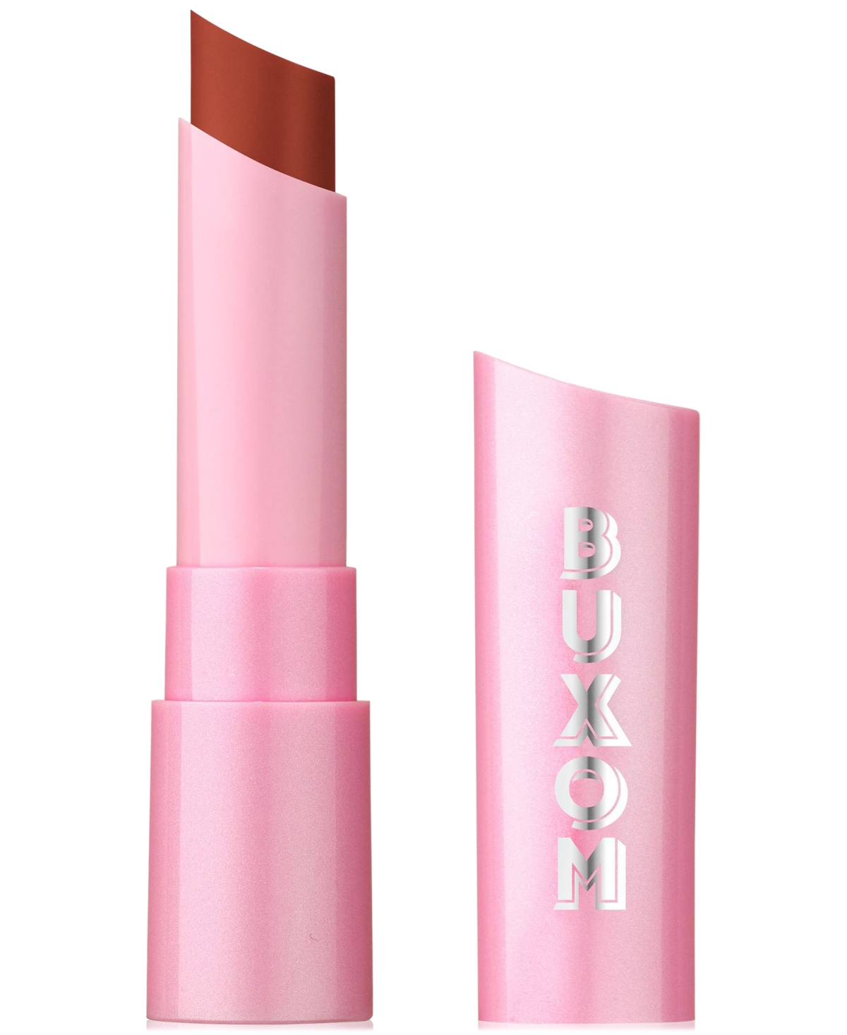 Shop Buxom Cosmetics Full-on Plumping Lip Glow Balm, 0.07 Oz. In Cinnamon Kiss (cinnamon Brown)