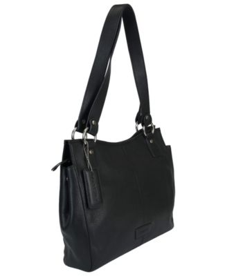 Pebble Kelsea Leather Shoulder Bag