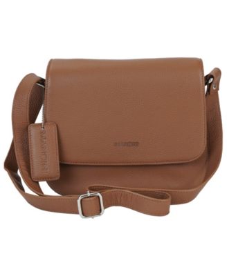 Pebble Alison Leather Crossbody Handbag