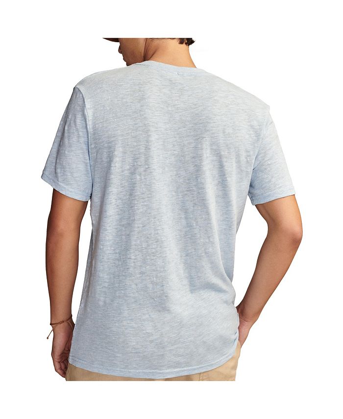 Lucky Brand Men's Linen Short Sleeve Henley T-shirts - Macy's