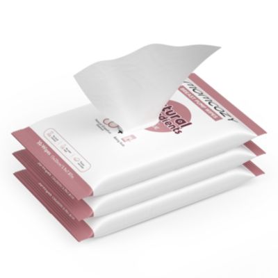Natural Breast Pump Wipes 30 Count (3 packs)