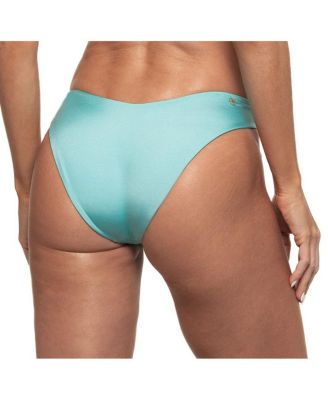 Women's Tortoise Double Ring High Cut Bikini Bottom