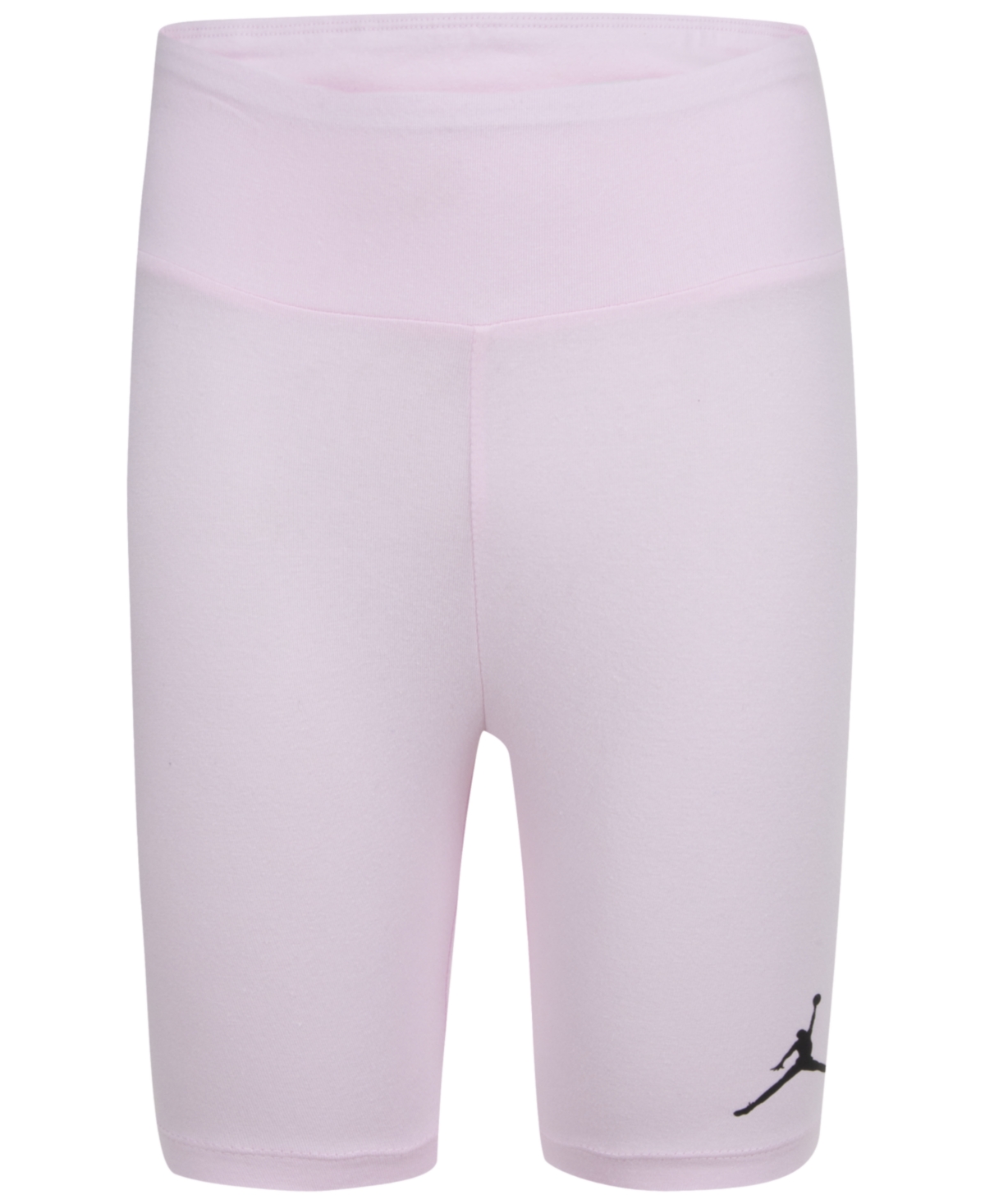 Jordan Kids' Big Girls Essentials Biker Shorts In Pink Foam