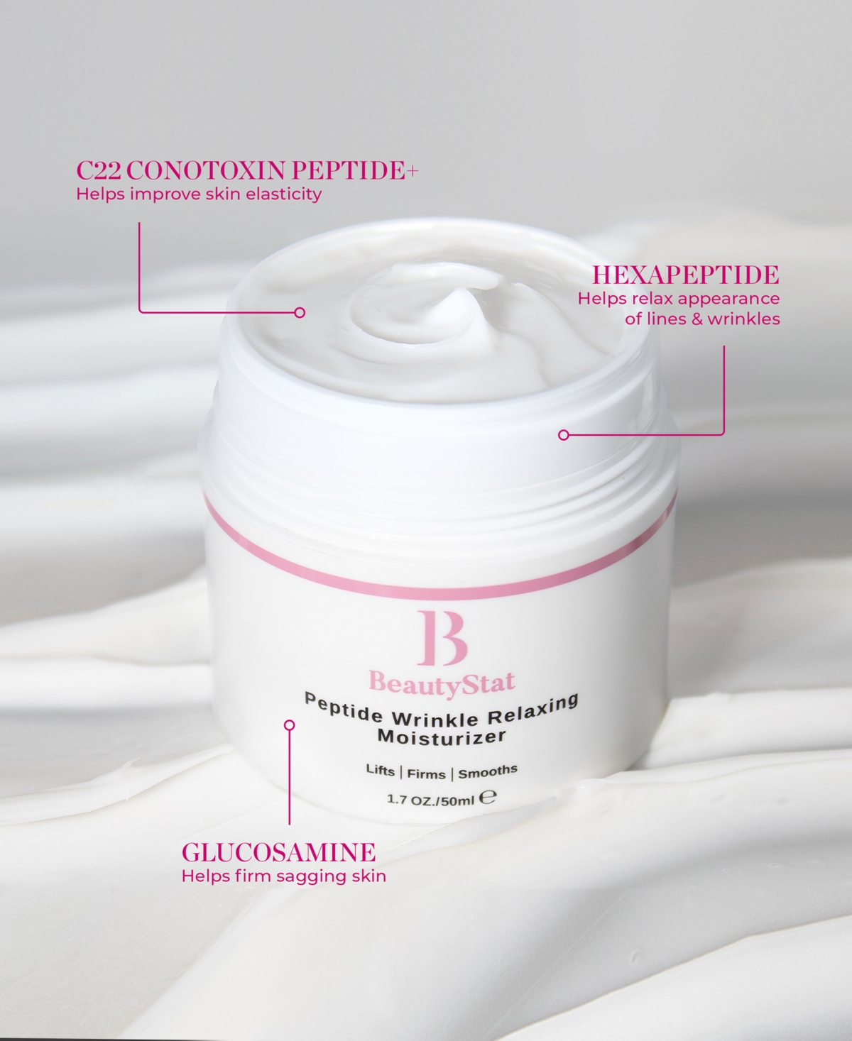 Shop Beautystat Peptide Wrinkle Relaxing Moisturizer In No Color