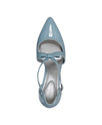 Women's Zeffer Strappy Bow Stiletto Heel Pumps