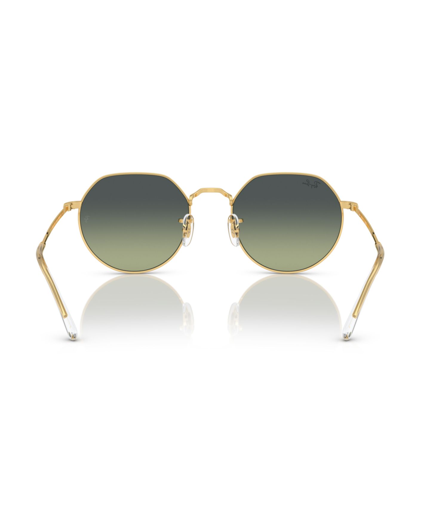 Женские солнцезащитные очки Ray-Ban Jack Sunglasses, RB3565 53, цвет: Золотой — фото 5