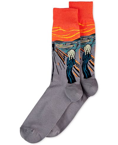 Hot Sox Men's The Scream Socks
