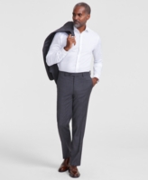Tallia Men's Classic Fit Suit Separate Pant - Dark Grey