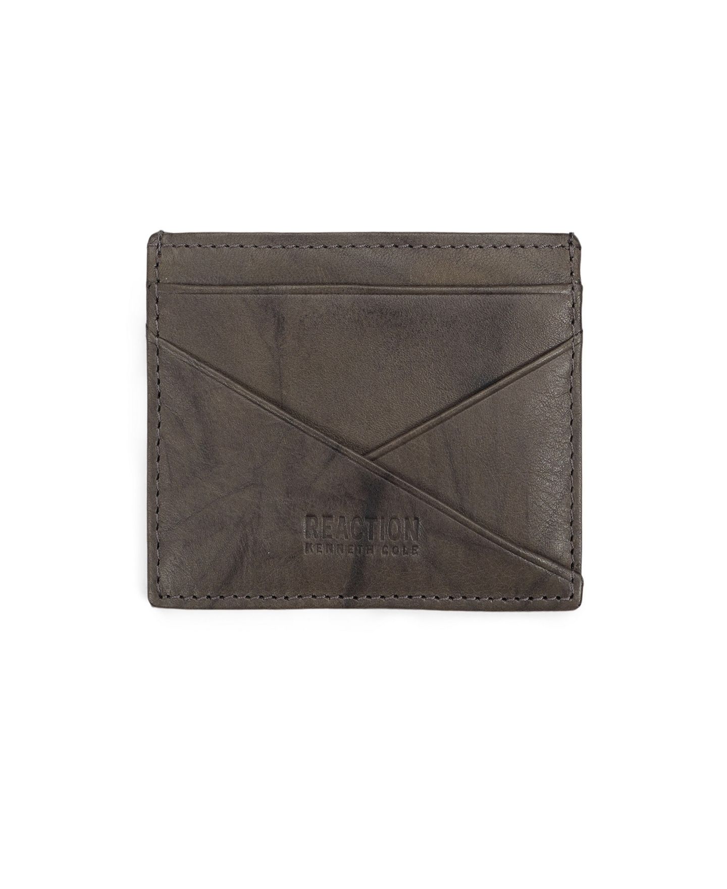 Мужской кошелёк Kenneth Cole Reaction RFID Leather Slimfold Wallet with Removable Magnetic Card Case, цвет: Чёрный — фото 5