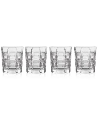 Marquis By Waterford Crosby outlets Double Old Fashioned Glasses, Set Of 4 New