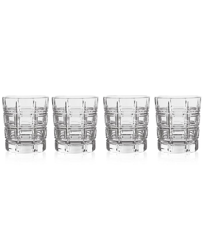 Marquis by Waterford - Marquis By Waterford Crosby Double Old Fashioned Glasses, Set of 4