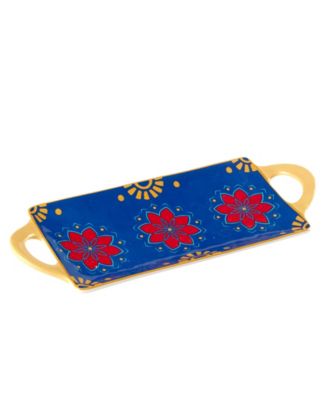Spice Love Rectangular Tray with Handles