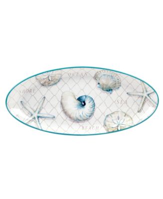 Certified International Ocean View Fish Platter - Macy's