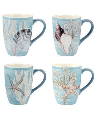 Beyond the Shore Set of 4 Mugs