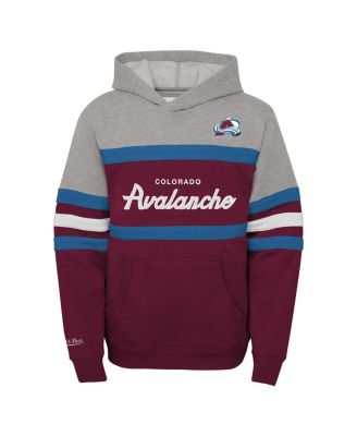 Big Boys Colorado Avalanche Head Coach Pullover Hoodie