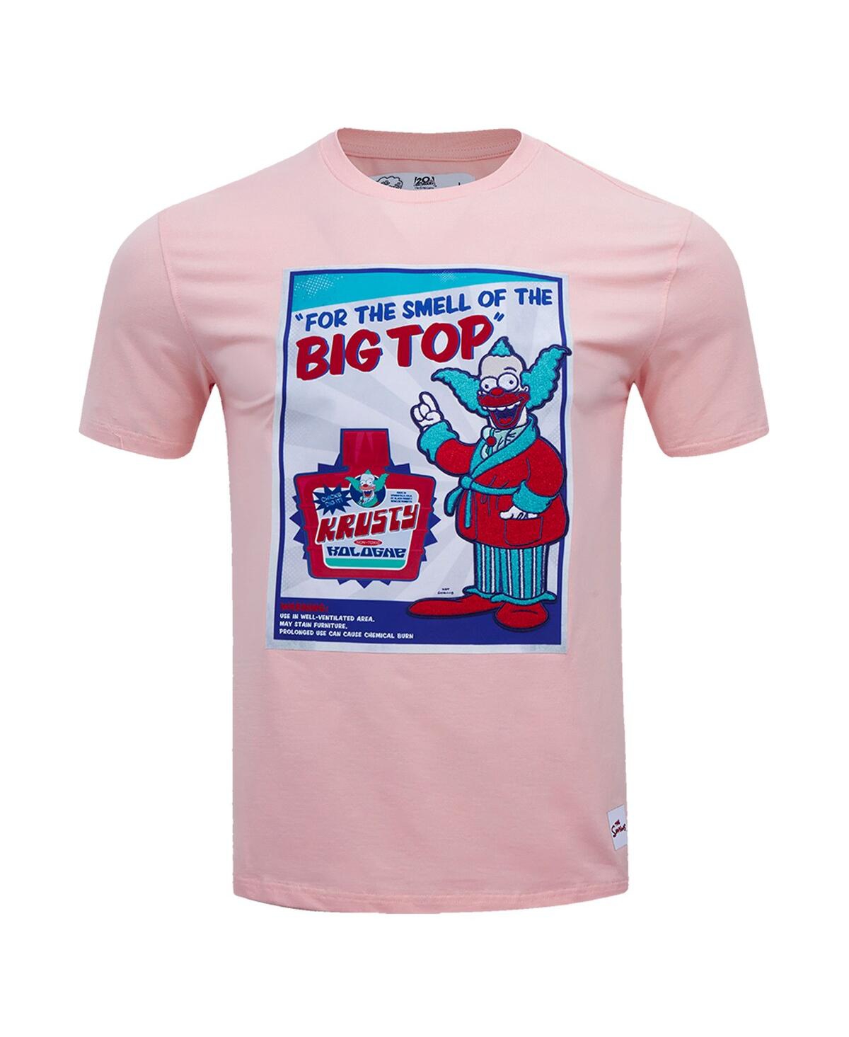 Men's Freeze MaxThe Simpsons Krusty Kologne T-shirt - Light Pink