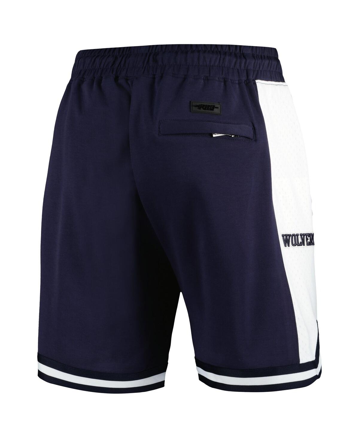 Men's Pro StandardMichigan Wolverines Script Tail Dk 2.0 Shorts - Navy