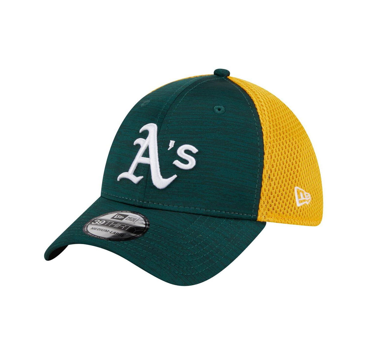Men's Green Oakland Athletics Neo 39THIRTY Flex Hat