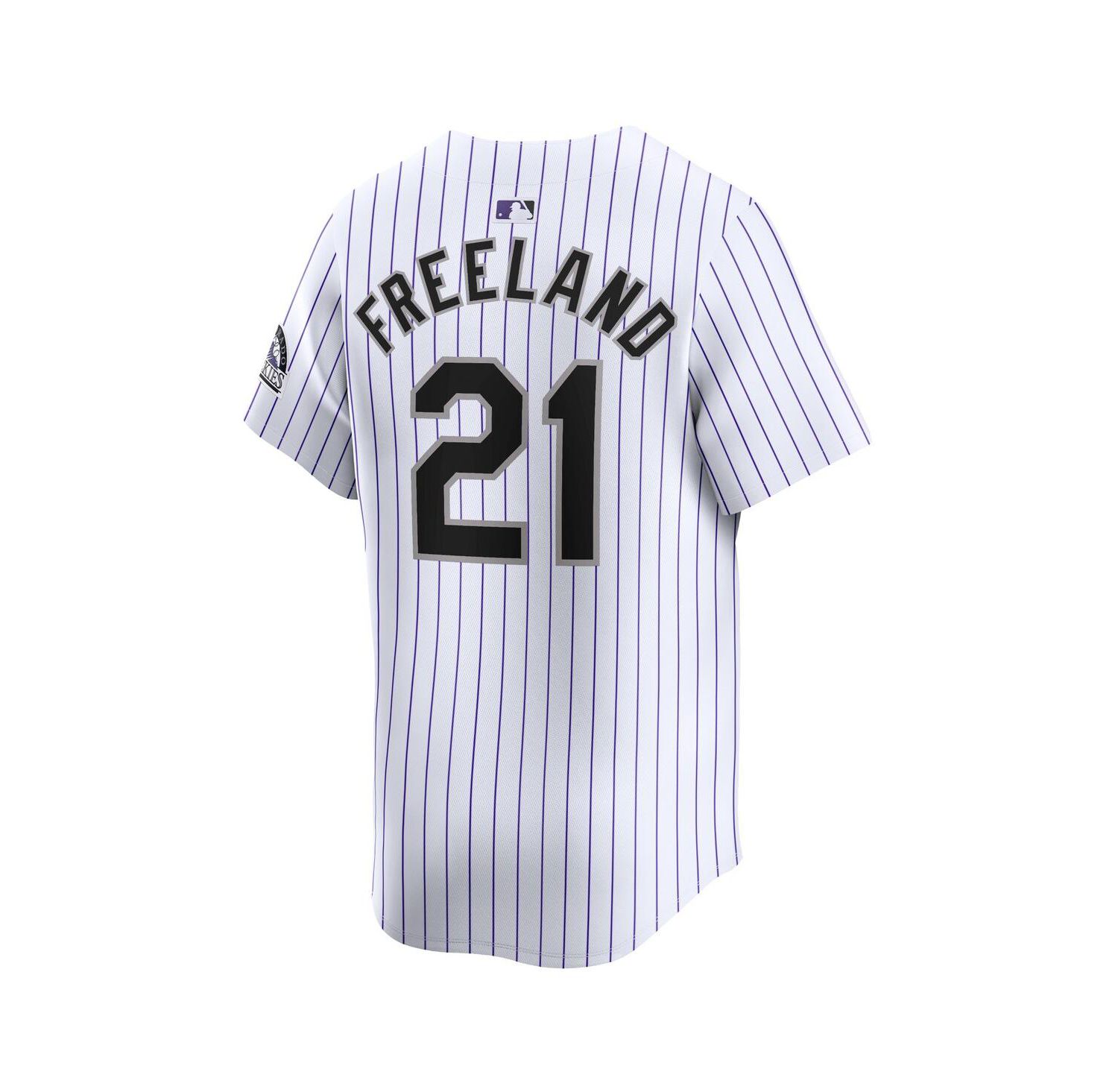 Men's Kyle Freeland White Colorado Rockies Home Limited Player Jersey
