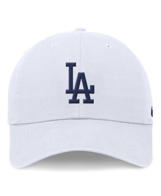 Men's White Los Angeles Dodgers Evergreen Club Adjustable Hat