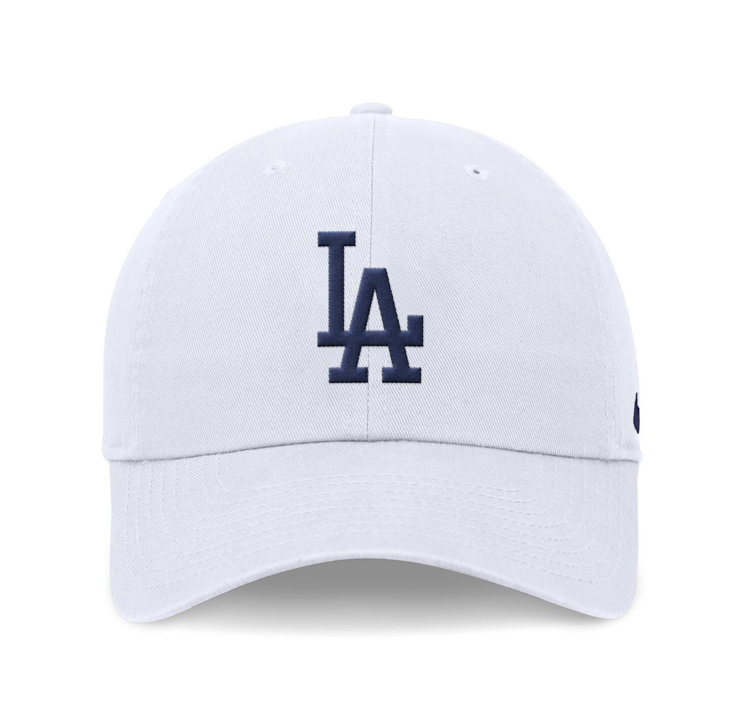Men's White Los Angeles Dodgers Evergreen Club Adjustable Hat