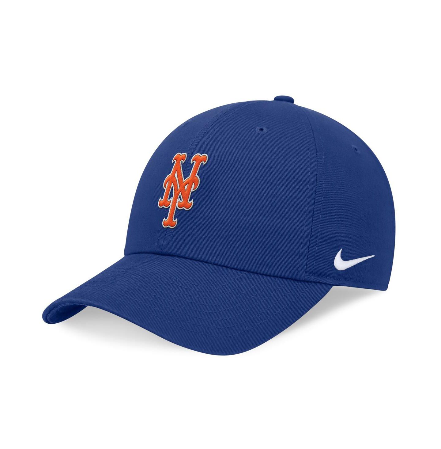 Мужская кепка Nike Royal New York Mets Evergreen Club Adjustable Hat — фото 1