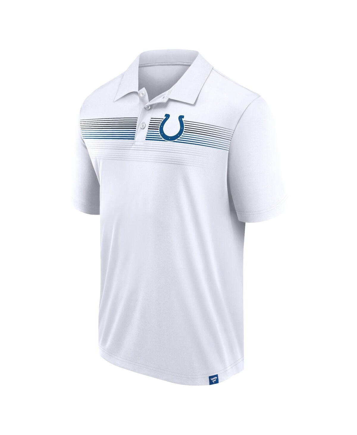 Men's FanaticsIndianapolis Colts Victory For Us Interlock Polo Shirt - White
