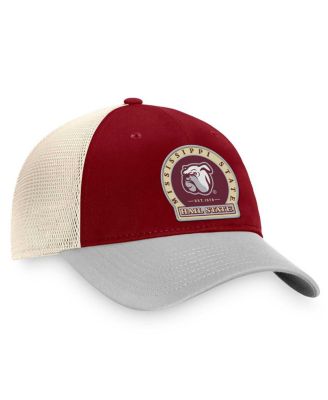 Men's Maroon Mississippi State Bulldogs Refined Trucker Adjustable Hat