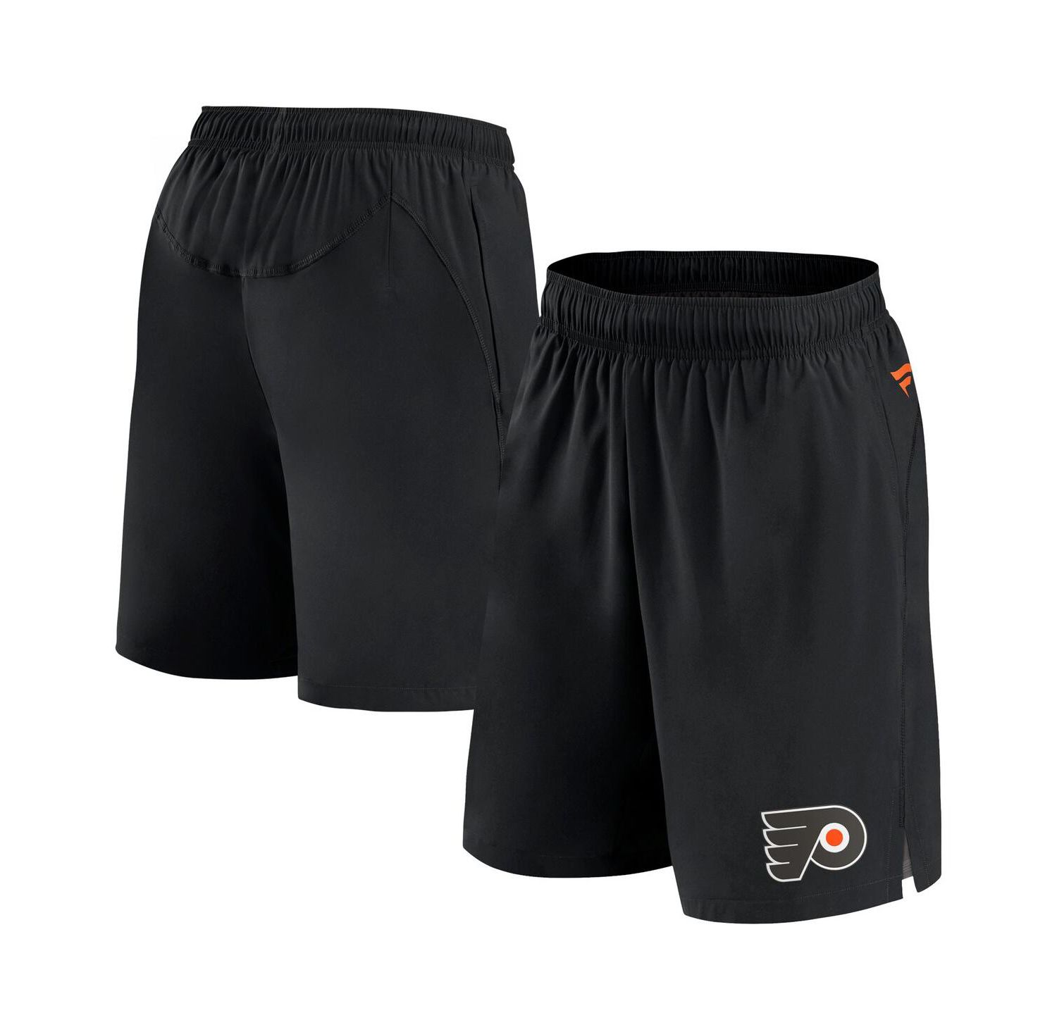Men's Black Philadelphia Flyers Authentic Pro Tech Shorts