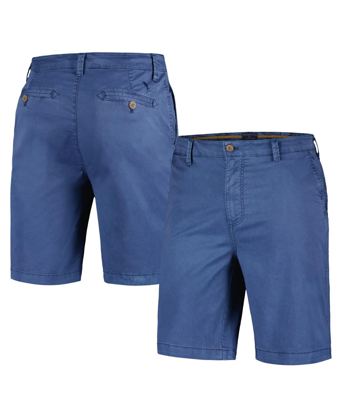 Men's Margaritaville Blue Stretch Shorts - Blue
