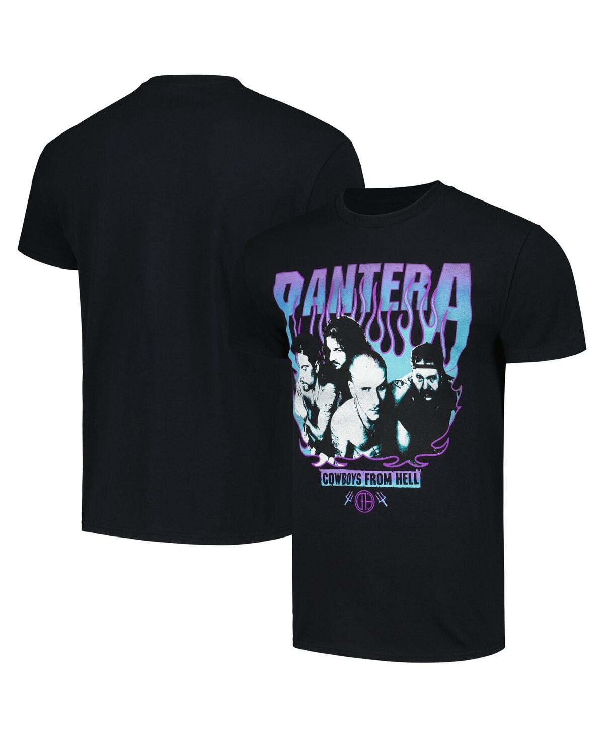 Men's and Women's Black Pantera Cowboys From Hell T-shirt - Black