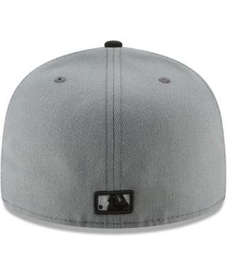 Men's Gray, Black Chicago White Sox Two-Tone 59FIFTY Fitted Hat