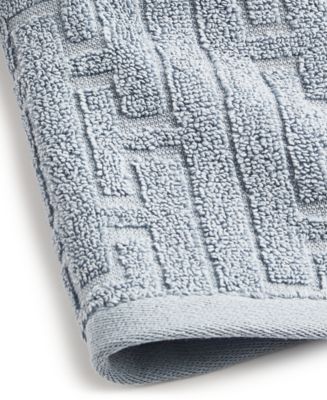 Hotel Collection Sculpted Chain-Link wash Towel Exclusively at Macy’s - Macy's