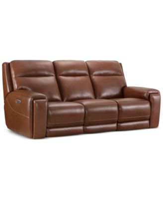 Varsani 90&amp;quot; Zero Gravity Leather Sofa, Created for Macy&#39;s