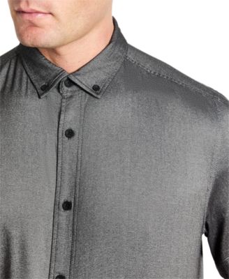Men's Slim Fit Short Sleeve Button-Down Sport Shirt