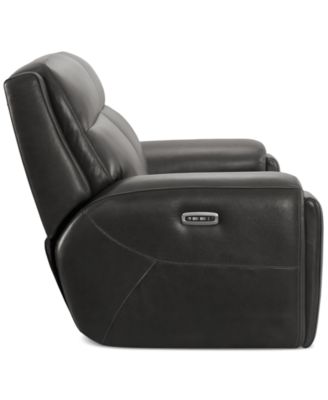 Varsani 67" Zero Gravity Leather Loveseat, Created for Macy's
