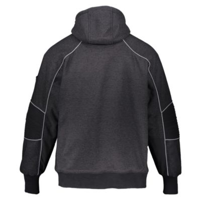 Men's Extreme Hybrid Sweatshirt Heavy Duty Hoodie, Insulated Work Pullover