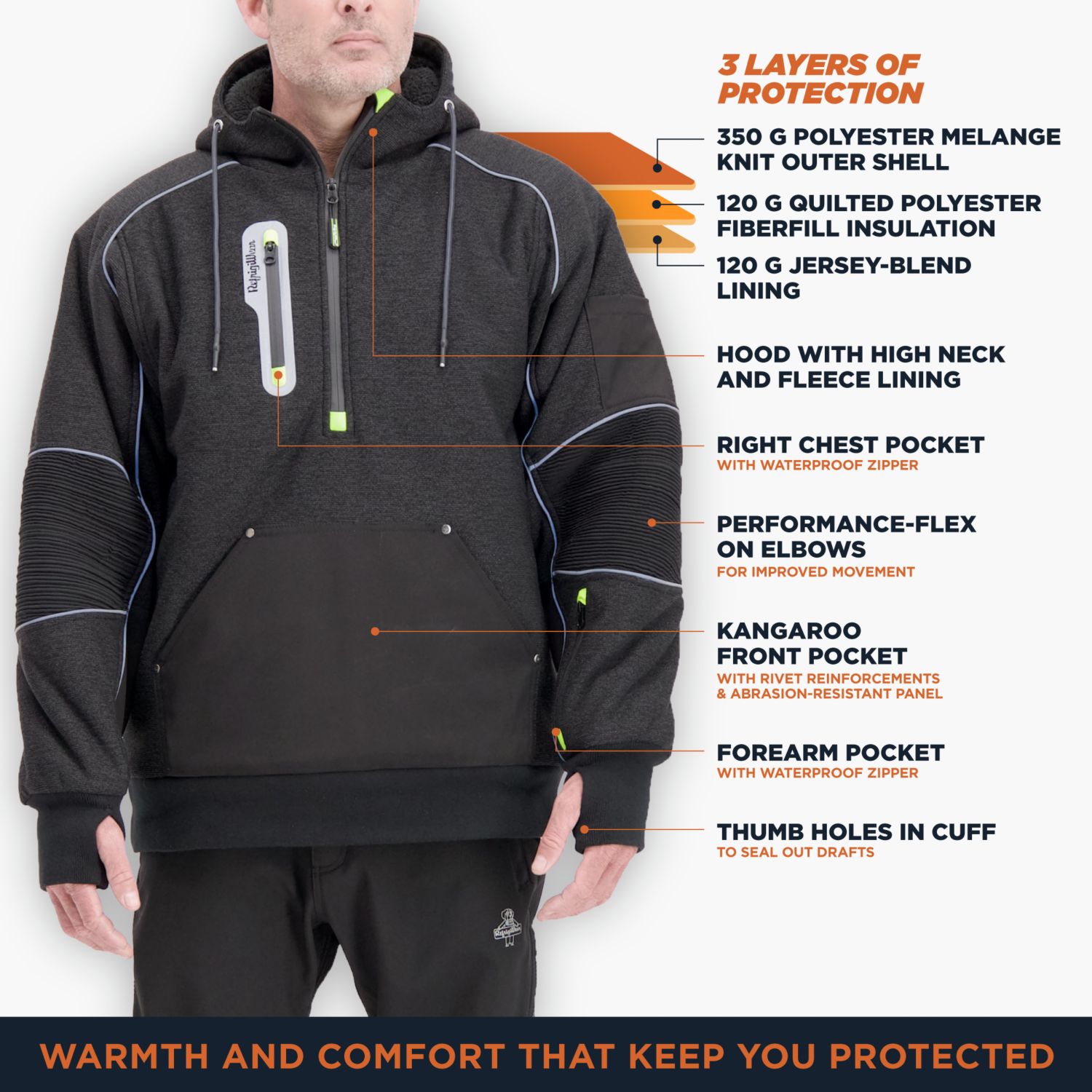 Men's Extreme Hybrid Sweatshirt