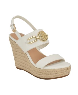 Tommy hilfiger high fashion wedge sandals