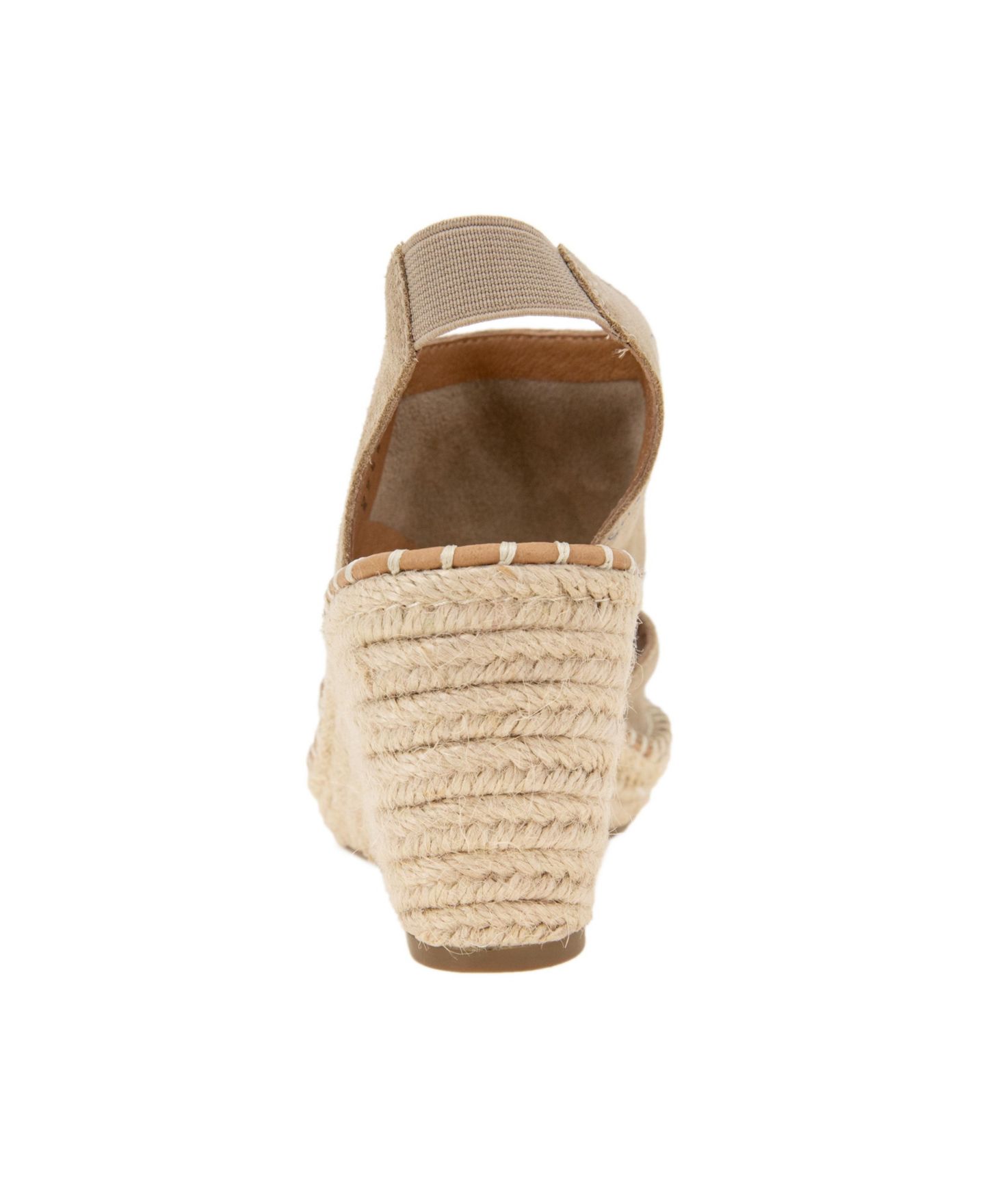 Женские сандалии Gentle Souls Cody Wedge Espadrille, цвет: Тёмный бежевый — фото 7