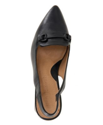 Women's Dionne Pointed-Toe Block-Heel Slingback Pumps