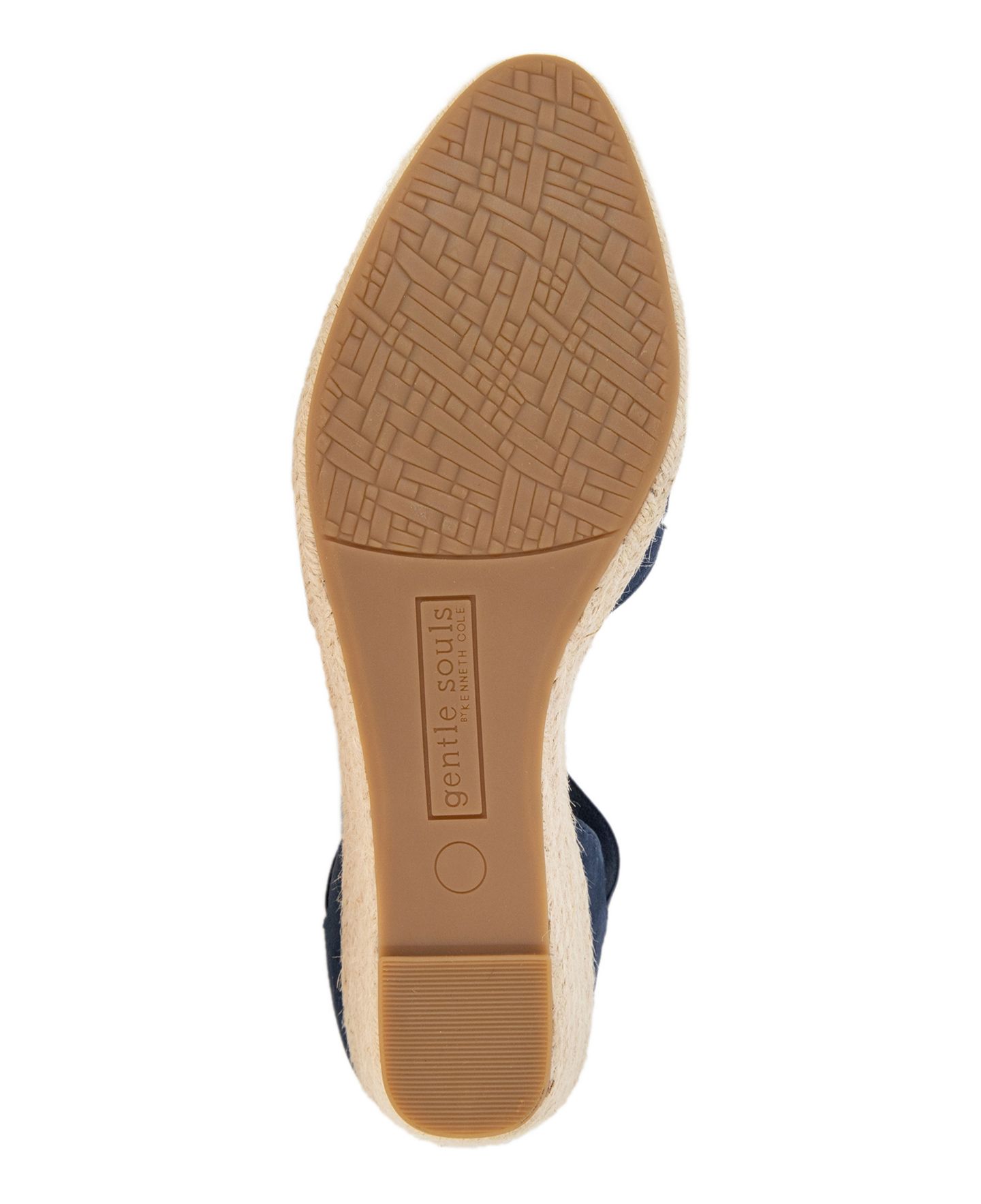 Женские сандалии Gentle Souls Orya Wedge Pointy Toe Espadrille, цвет: Чёрный замшевый — фото 12