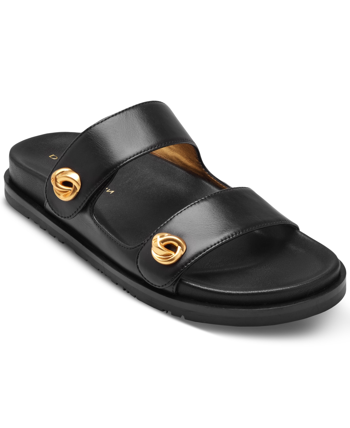 Women's Hazley Double Buckle Sporty Slide Sandals - Black