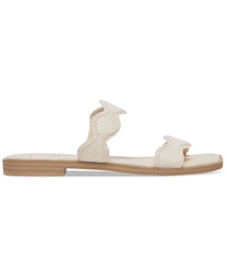 Women's Ilva Wavy Double-Strap Slide Sandals