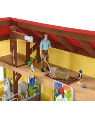 Farm World Horse Stable Playset