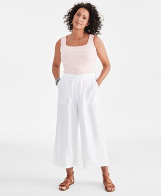 Style & Co - Women's Cropped Drawstring Pants